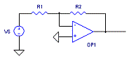 Inverting Operational Amplifier Stage